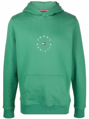 

Logo-print hoodie, Tommy Hilfiger Logo-print hoodie