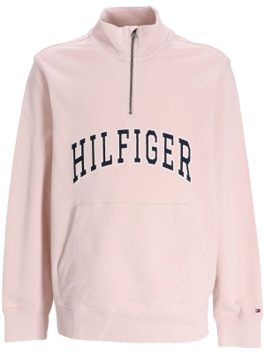

Logo-print half-zip sweatshirt, Tommy Hilfiger Logo-print half-zip sweatshirt