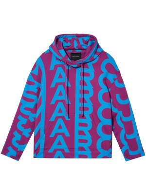 

Monogram-print oversized hoodie, Marc Jacobs Monogram-print oversized hoodie