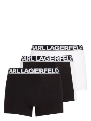 

3-pack logo boxer briefs, Karl Lagerfeld 3-pack logo boxer briefs