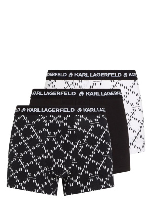 

Logo monogram trunk set, Karl Lagerfeld Logo monogram trunk set