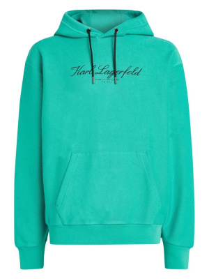

Hotel Karl drawstring hoodie, Karl Lagerfeld Hotel Karl drawstring hoodie