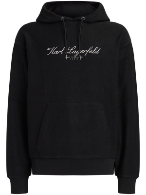 

Hotel Karl drawstring hoodie, Karl Lagerfeld Hotel Karl drawstring hoodie