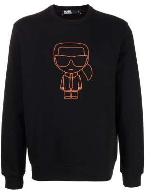 

K/Ikonik print sweatshirt, Karl Lagerfeld K/Ikonik print sweatshirt