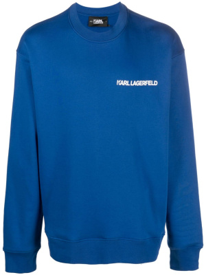 

Ikonik 2.0 logo-print sweatshirt, Karl Lagerfeld Ikonik 2.0 logo-print sweatshirt