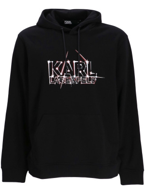 

Logo-print hoodie, Karl Lagerfeld Logo-print hoodie