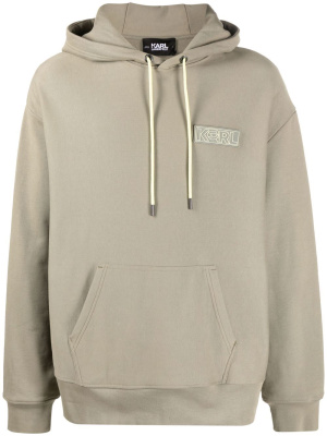 

Ikonik 2.0 graphic-print hoodie, Karl Lagerfeld Ikonik 2.0 graphic-print hoodie