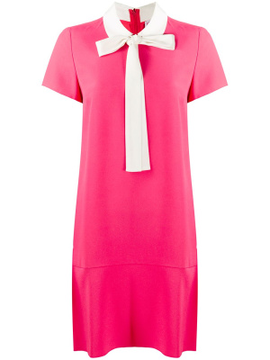 

Pussybow shift dress, RED Valentino Pussybow shift dress