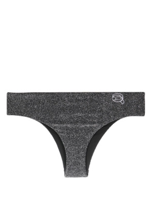 

Ikonik 2.0 lurex bikini-bottom, Karl Lagerfeld Ikonik 2.0 lurex bikini-bottom