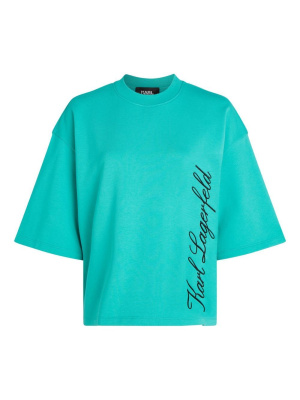

Hotel Karl short-sleeve sweatshirt, Karl Lagerfeld Hotel Karl short-sleeve sweatshirt