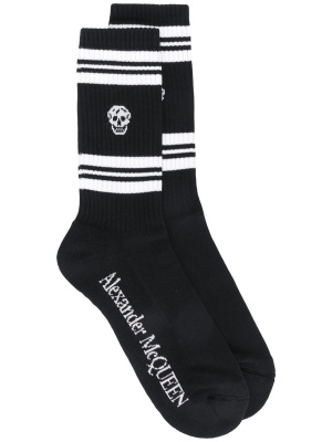 

Skull-motif socks, Alexander McQueen Skull-motif socks