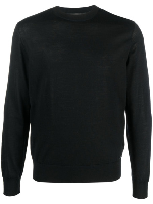 

Ribbed-knit crew neck sweater, Dsquared2 Ribbed-knit crew neck sweater