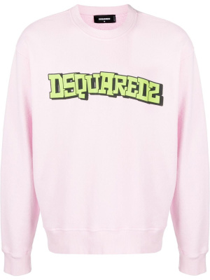 

Logo-print detail sweatshirt, Dsquared2 Logo-print detail sweatshirt