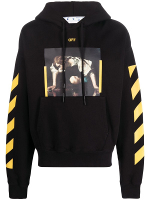 

Caravaggio-print hoodie, Off-White Caravaggio-print hoodie