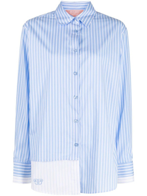 

Logo-print cotton shirt, BAPY BY *A BATHING APE® Logo-print cotton shirt