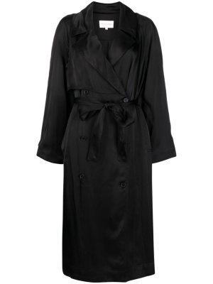 

Lonna satin trench coat, Loulou Studio Lonna satin trench coat