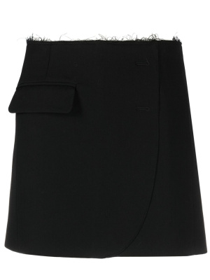 

Virgin wool mini skirt, VETEMENTS Virgin wool mini skirt