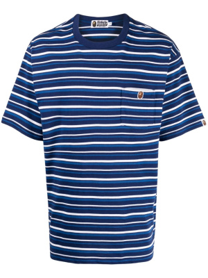 

Hoop One Point striped T-shirt, A BATHING APE® Hoop One Point striped T-shirt