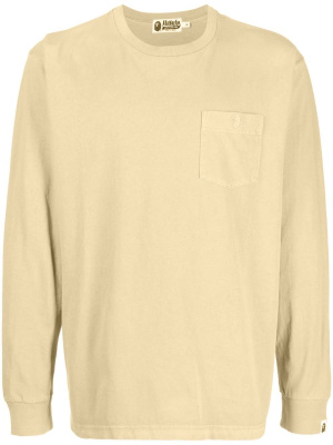

Chest pocket long-sleeve T-shirt, A BATHING APE® Chest pocket long-sleeve T-shirt