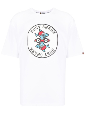 

Graphic-print cotton T-shirt, A BATHING APE® Graphic-print cotton T-shirt