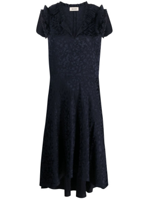 

Leopard-print sleeveless silk dress, Zadig&Voltaire Leopard-print sleeveless silk dress