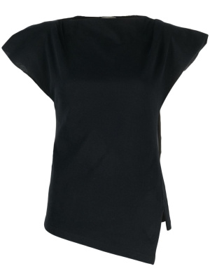 

Sebani padded asymmetric T-shirt, ISABEL MARANT Sebani padded asymmetric T-shirt