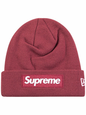 

X New Era box logo beanie, Supreme X New Era box logo beanie