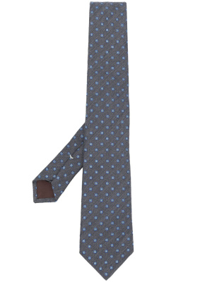 

Graphic-print pointed-tip tie, Canali Graphic-print pointed-tip tie