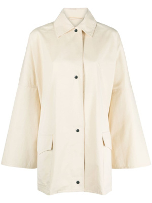 

Organic cotton shirt overshirt, TOTEME Organic cotton shirt overshirt