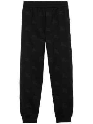 

EKD-embroidered cotton track pants, Burberry EKD-embroidered cotton track pants