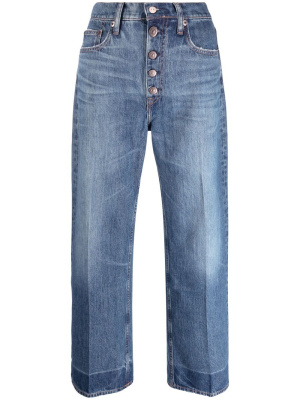 

Wide-leg cropped jeans, Polo Ralph Lauren Wide-leg cropped jeans