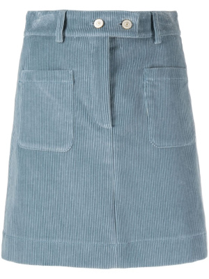 

Corduroy A-line miniskirt, PS Paul Smith Corduroy A-line miniskirt