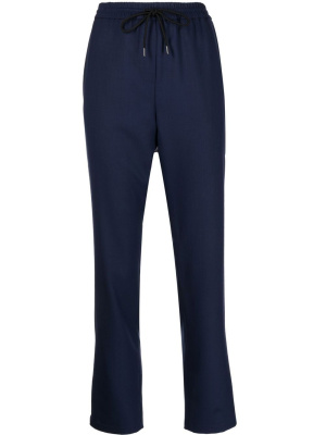 

Tapered drawstring wool trousers, PS Paul Smith Tapered drawstring wool trousers