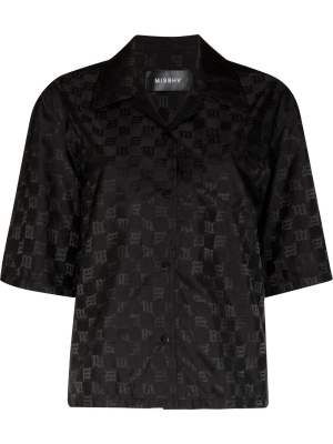 

Monogram pattern boxy shirt, MISBHV Monogram pattern boxy shirt