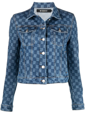 

Monogram denim jacket, MISBHV Monogram denim jacket