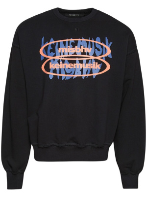 

Logo-print long-sleeve sweatshirt, MISBHV Logo-print long-sleeve sweatshirt