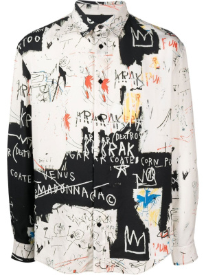 

Graffiti-print long-sleeve shirt, MISBHV Graffiti-print long-sleeve shirt