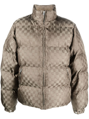 

Logo-print down jacket, MISBHV Logo-print down jacket