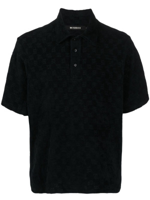 

Logo-jacquard polo shirt, MISBHV Logo-jacquard polo shirt