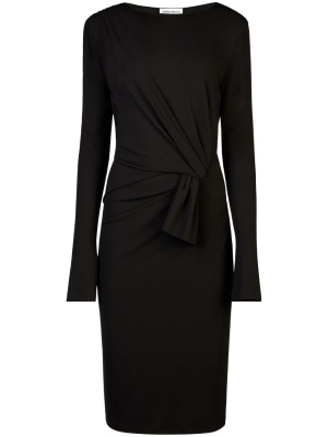 

Bow-detailing long-sleeve dress, Nina Ricci Bow-detailing long-sleeve dress