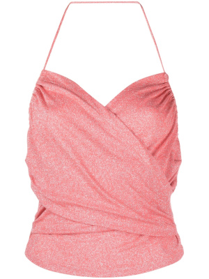 

Metallic-effect crossover top, IRO Metallic-effect crossover top