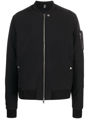 

Exposed-seam zip-up bomber jacket, Thom Krom Exposed-seam zip-up bomber jacket