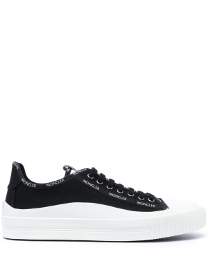 

Glissiere low-top canvas sneakers, Moncler Glissiere low-top canvas sneakers