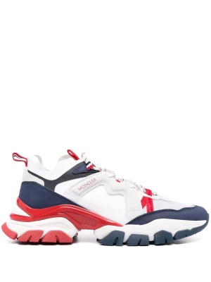 

Panelled logo-print sneakers, Moncler Panelled logo-print sneakers
