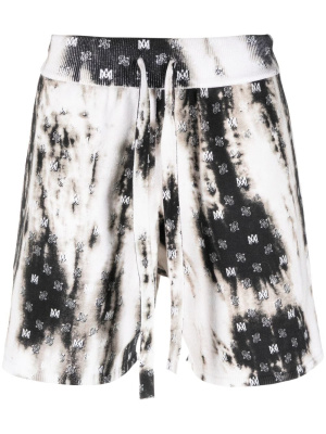 

Monogram-pattern cotton shorts, AMIRI Monogram-pattern cotton shorts