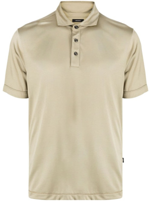 

Short-sleeve buttoned polo shirt, BOSS Short-sleeve buttoned polo shirt