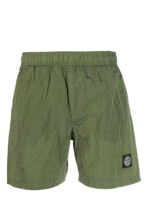 

Compass-patch swim shorts, Stone Island Compass-patch swim shorts