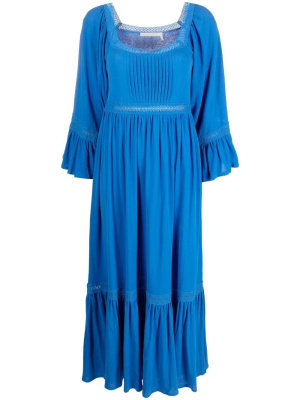 

Embroidered cotton midi dress, See by Chloé Embroidered cotton midi dress