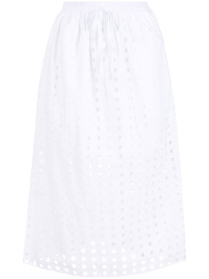 

Broderie-anglaise A-line skirt, See by Chloé Broderie-anglaise A-line skirt