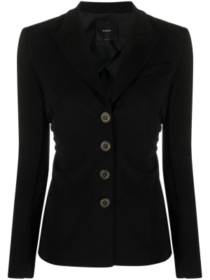 

Gathered single-breasted blazer, PINKO Gathered single-breasted blazer